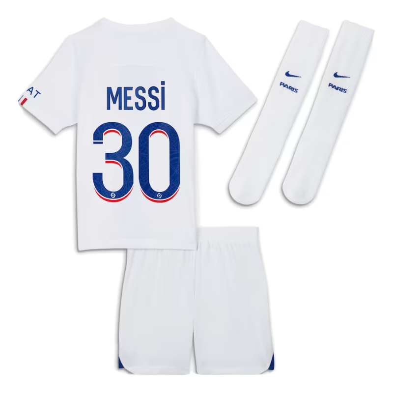 Paris Saint-Germain Third 2022-23 - Little Kids with Messi 30 printing