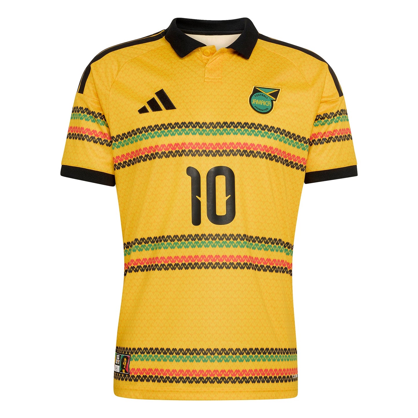 Jamaica 26 Home Marley 10 Jersey - Men's