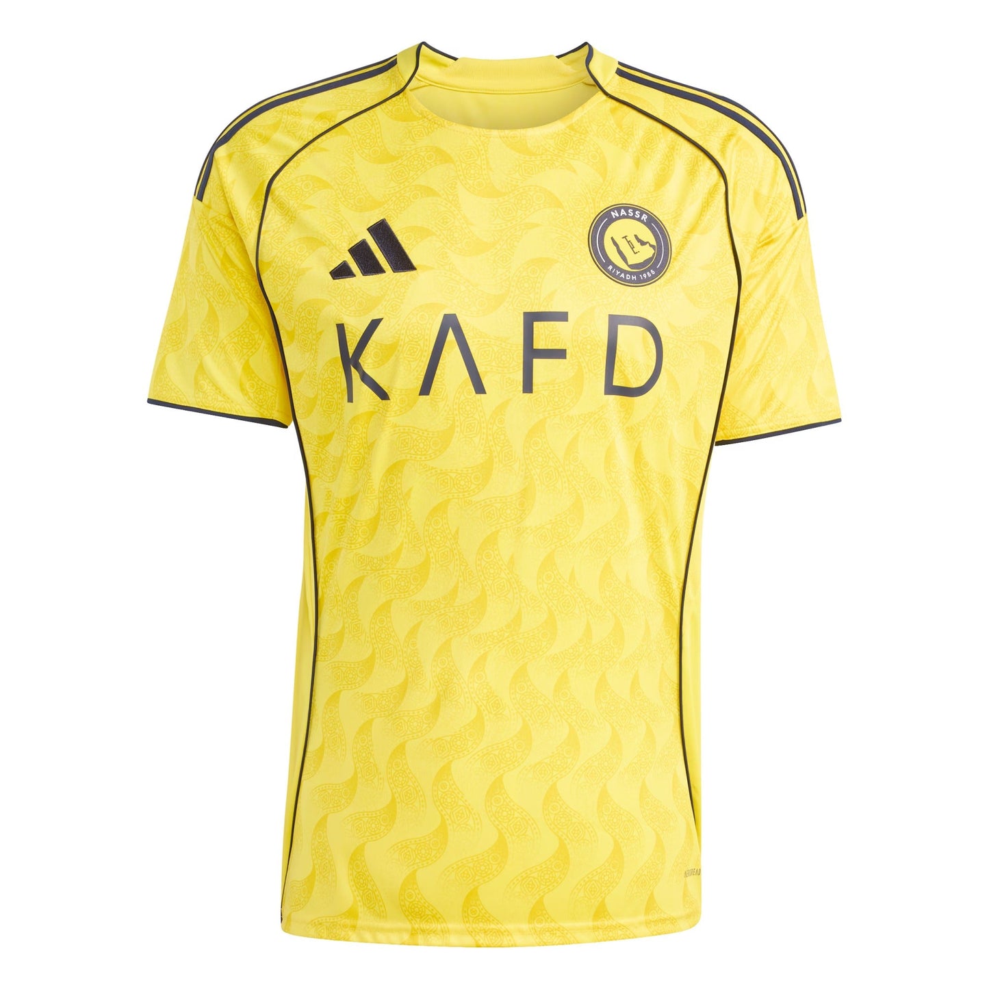 Cristiano Ronaldo 7# Al-Nassr FC adidas 2025/26 Home Player Jersey – Yellow