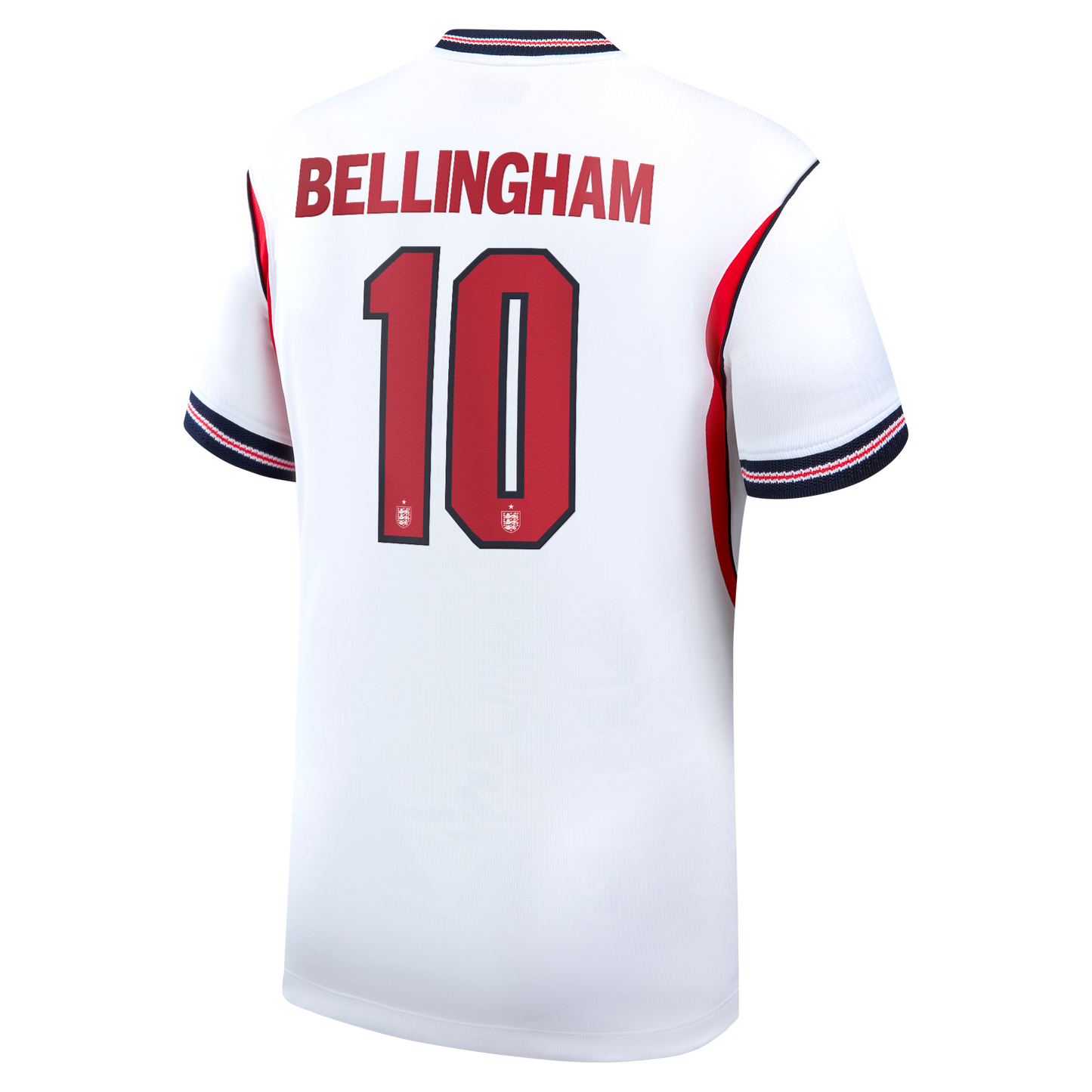 Jude Bellingham England National Team Nike 2026 Home Stadium Replica Jersey - White