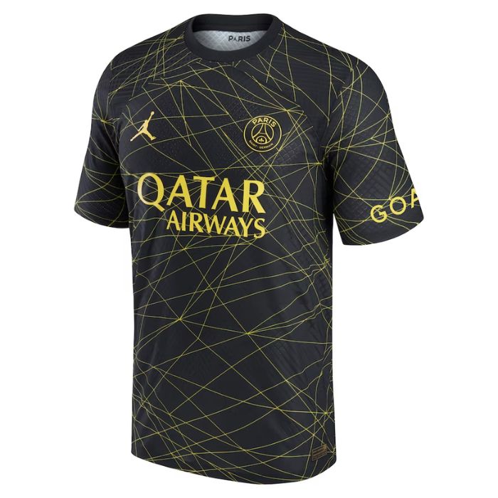 Lionel Messi Paris Saint-Germain Unisex Shirt 2022/23 Fourth Player Jersey - Black