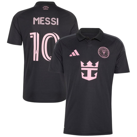 Lionel Messi Inter Miami CF adidas 2026 Presagio Replica Jersey - Black