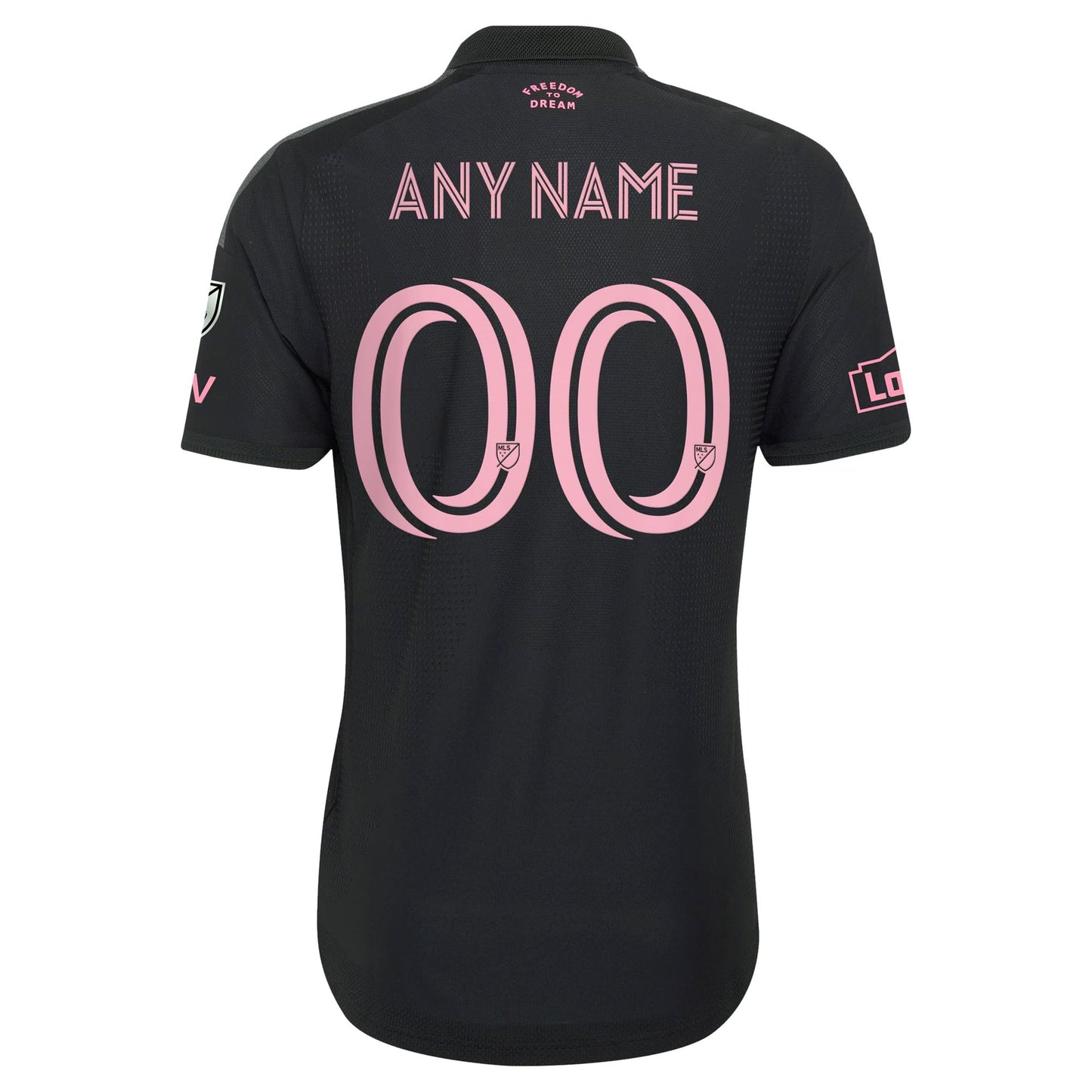 Official Lionel Messi Inter Miami CF adidas 2026 Presagio On-Field Patch Custom Jersey - Black