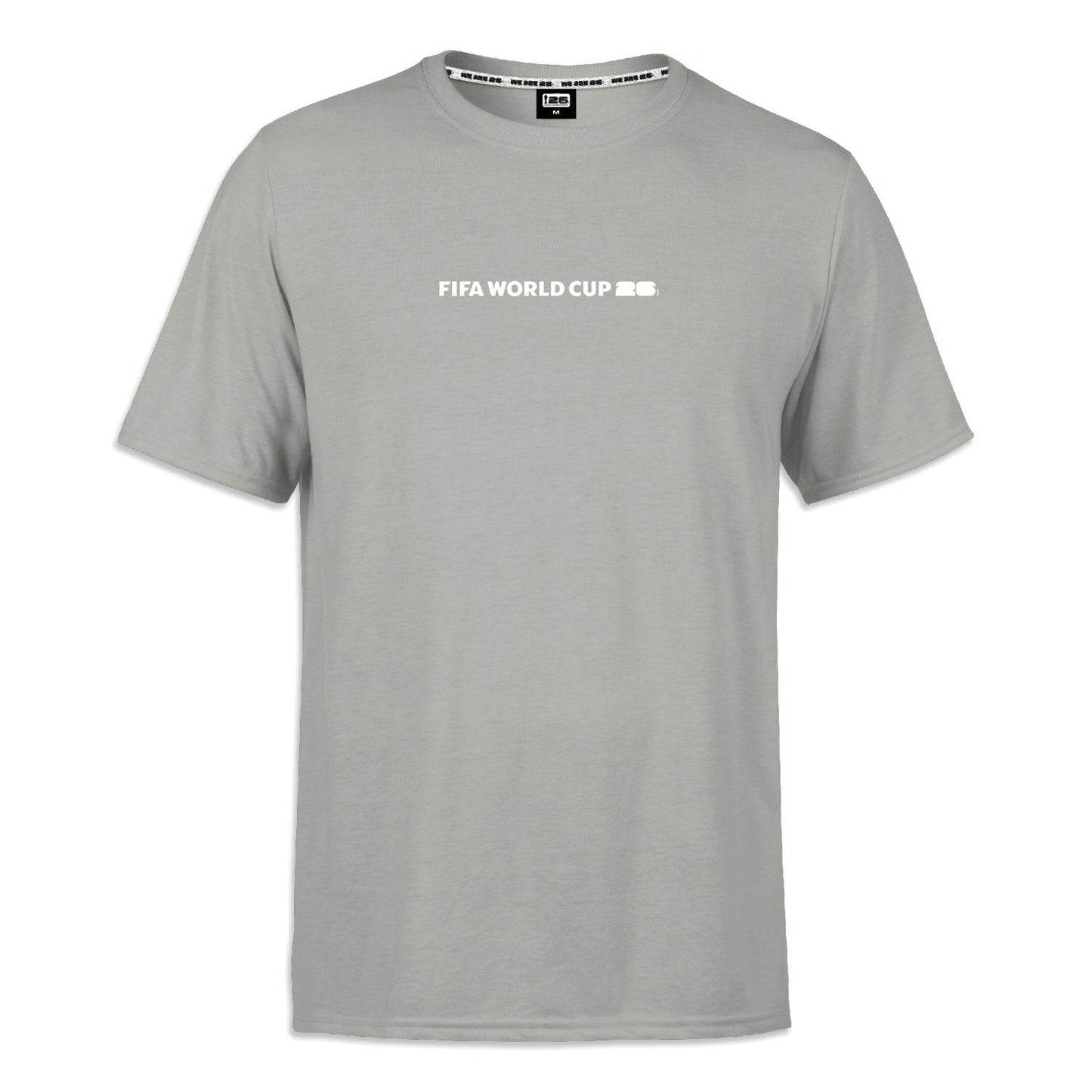 FIFA World Cup 2026™ Vertical Abstract Grey T-Shirt - Unisex