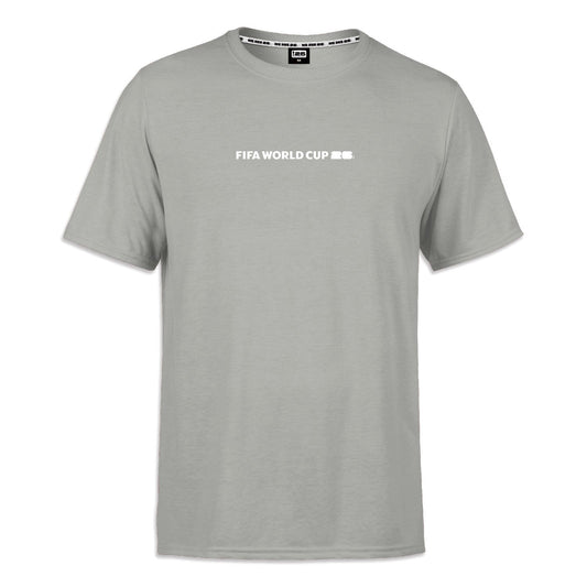 FIFA World Cup 2026™ Vertical Abstract Grey T-Shirt - Unisex