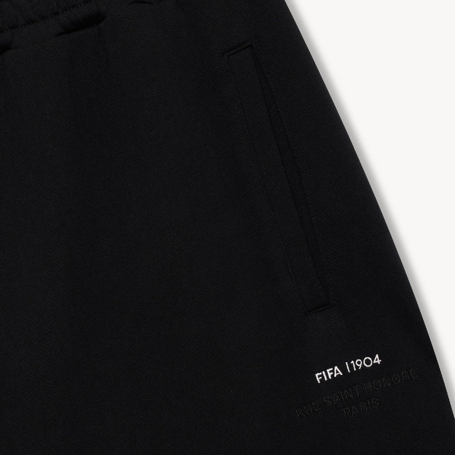 FIFA 1904 Stacked Black Sweatpants - Unisex