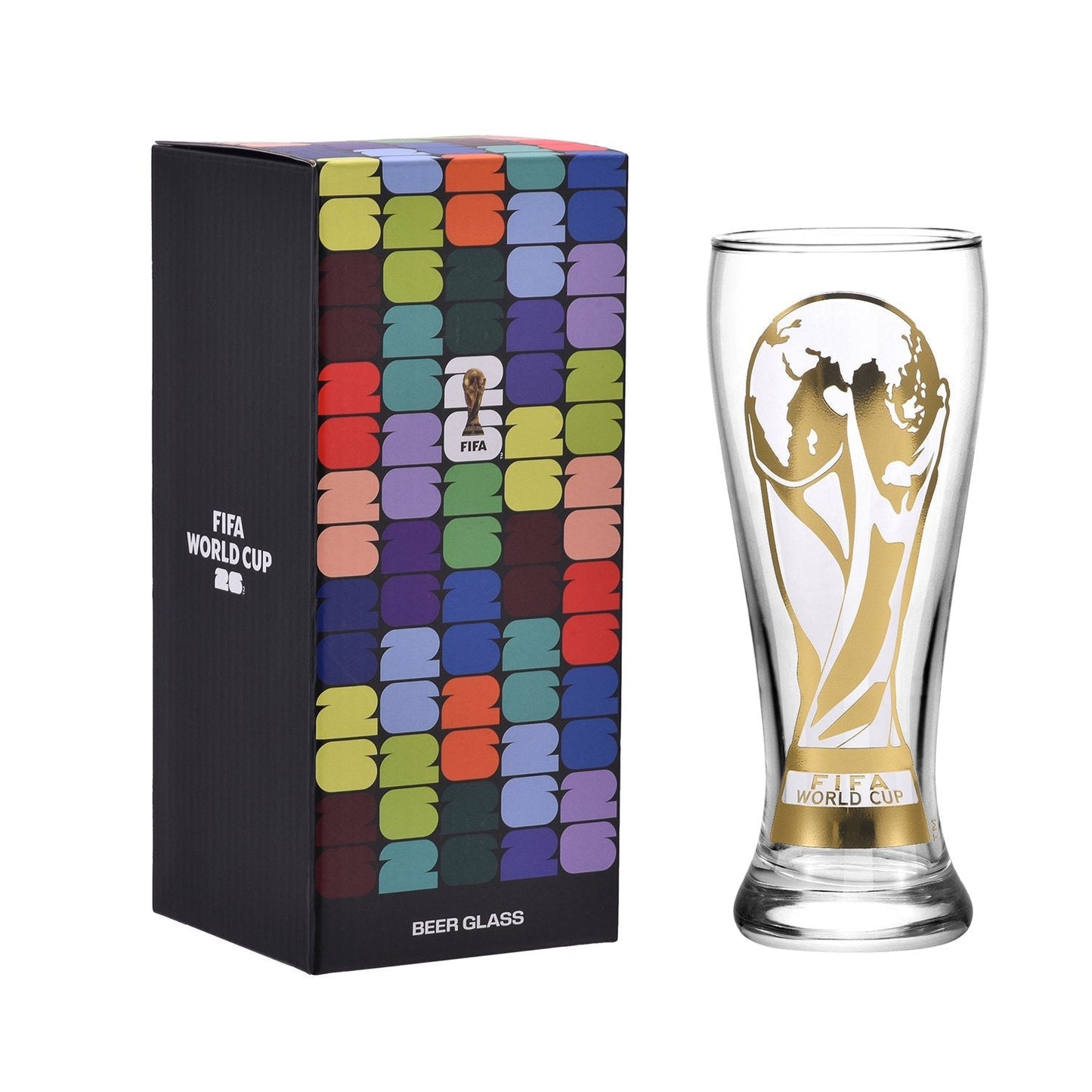 FIFA World Cup 2026™ Trophy Decal Pilsner Glass