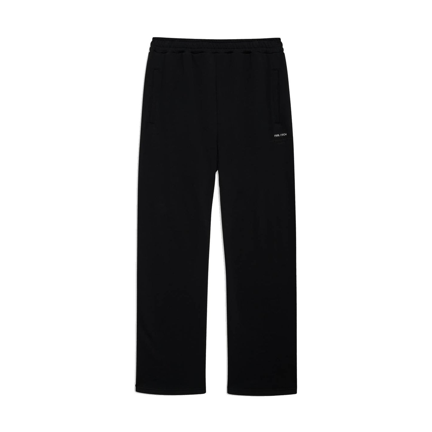 FIFA 1904 Stacked Black Sweatpants - Unisex