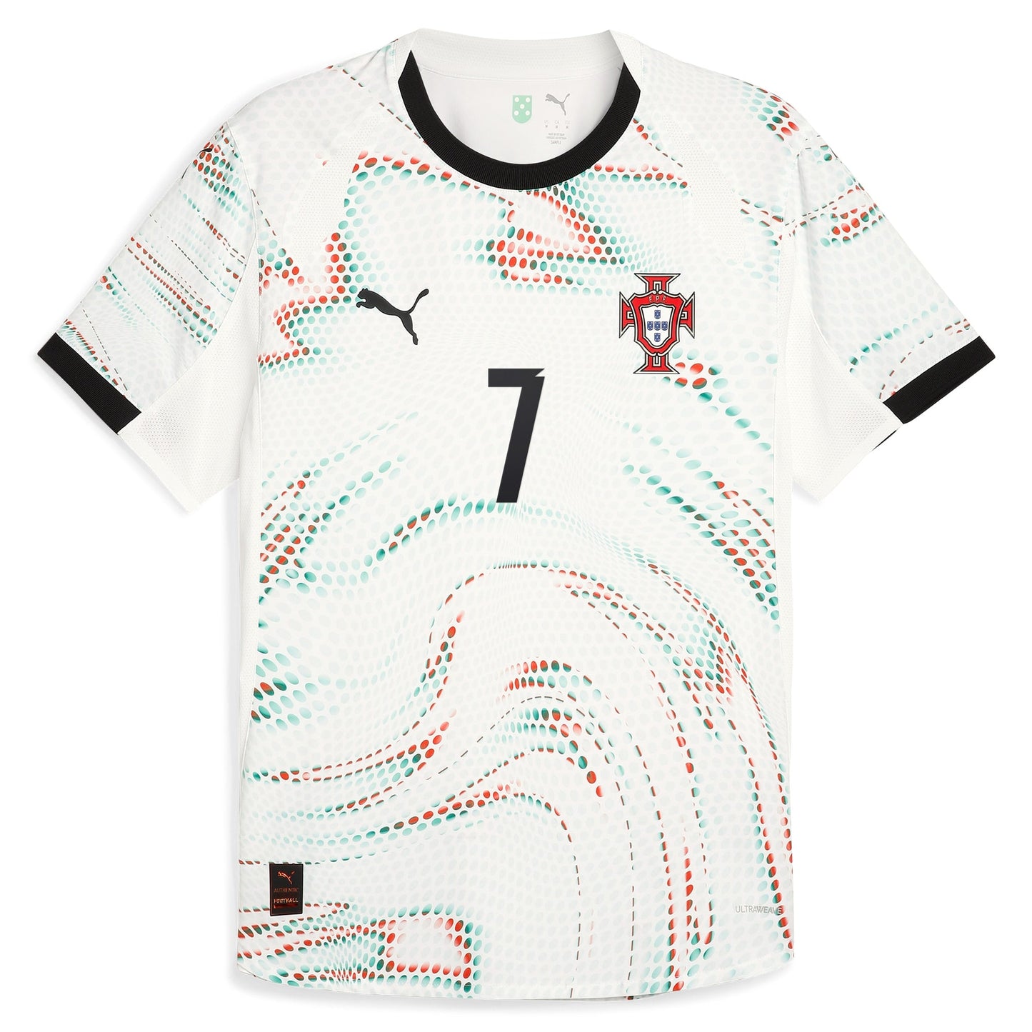 Cristiano Ronaldo Portugal National Team 2025 Away Jersey - White